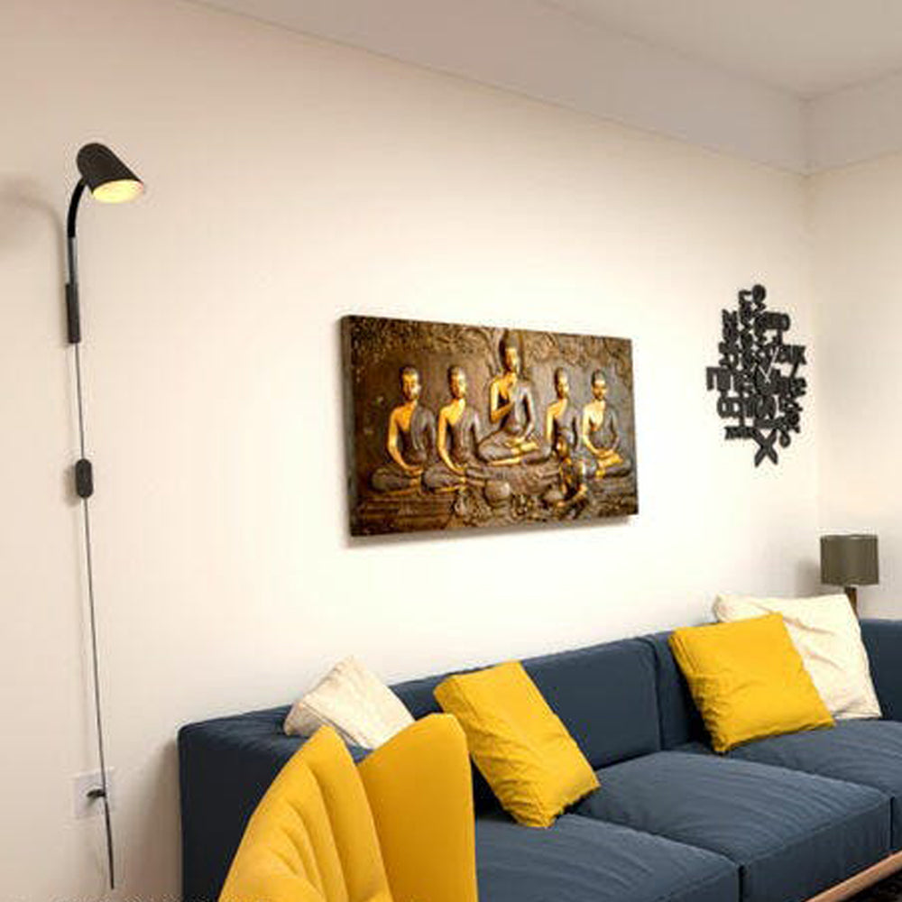 Panoramic Wall Painting | Teachings Of Buddha