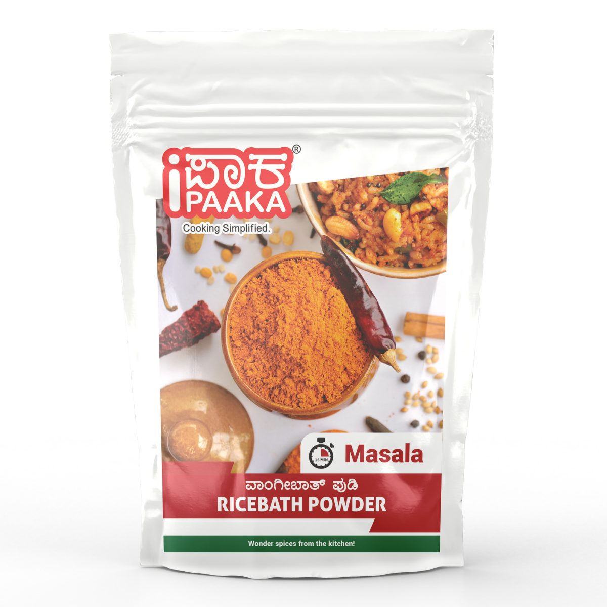 iPaaka Rice Bath Powder (200g)