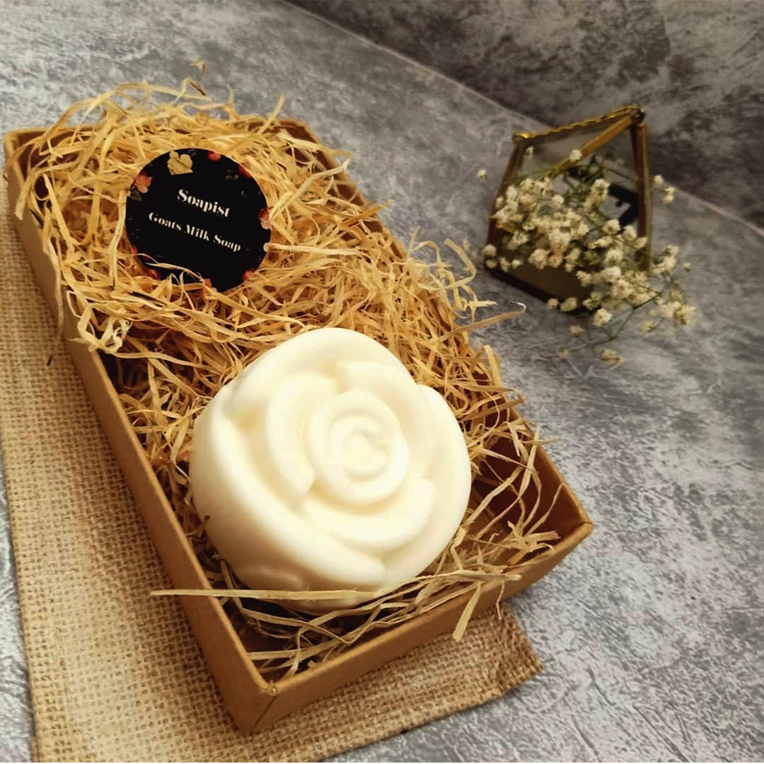 Creamy Goat Milk Soap (100g)