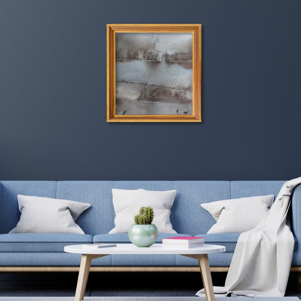 Marshland Reflections Painting