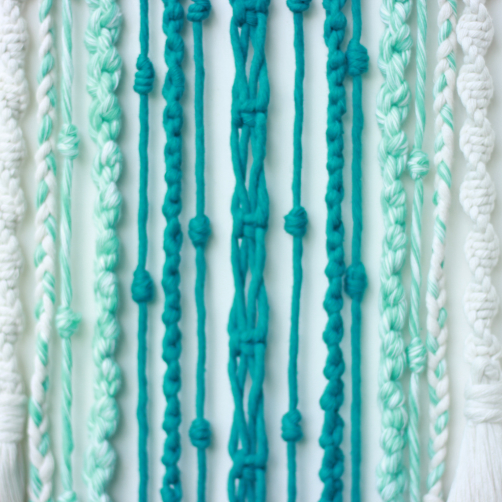 Tricolour Macrame Dreamcatcher