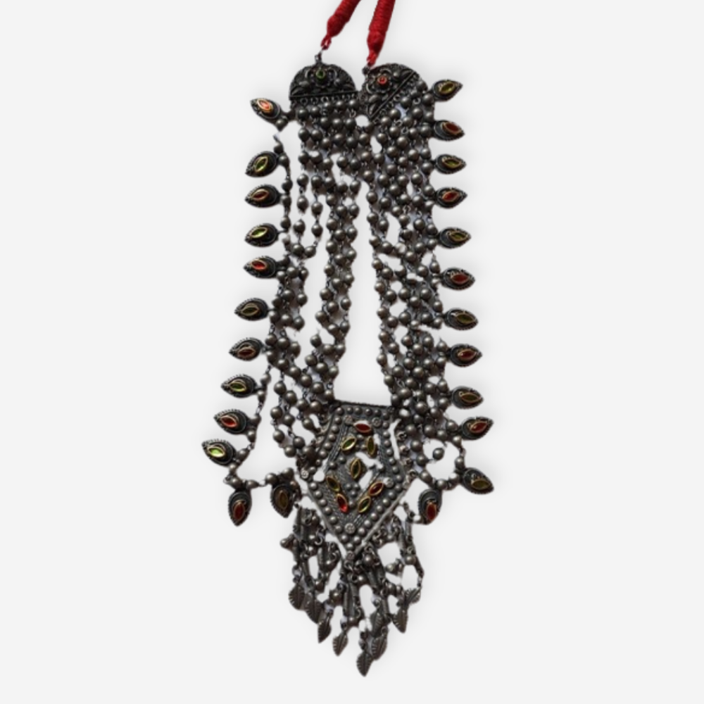 
                  
                    Oxidized Metal 6-Layer Necklace
                  
                