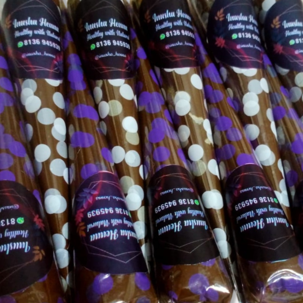 Inusha Henna Organic Mehendi Cone