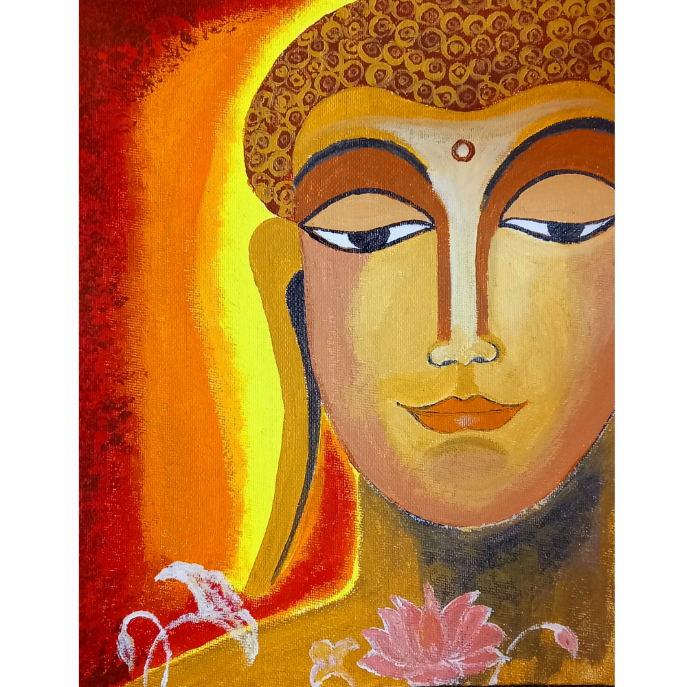 Buddha Handmade Painting