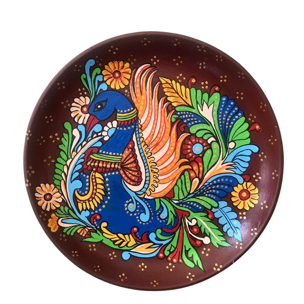Kerala Mural Wall Plate