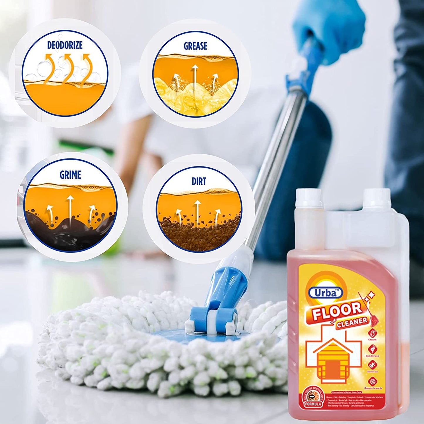 Urba Liquid Disinfectant (1L) - Orange