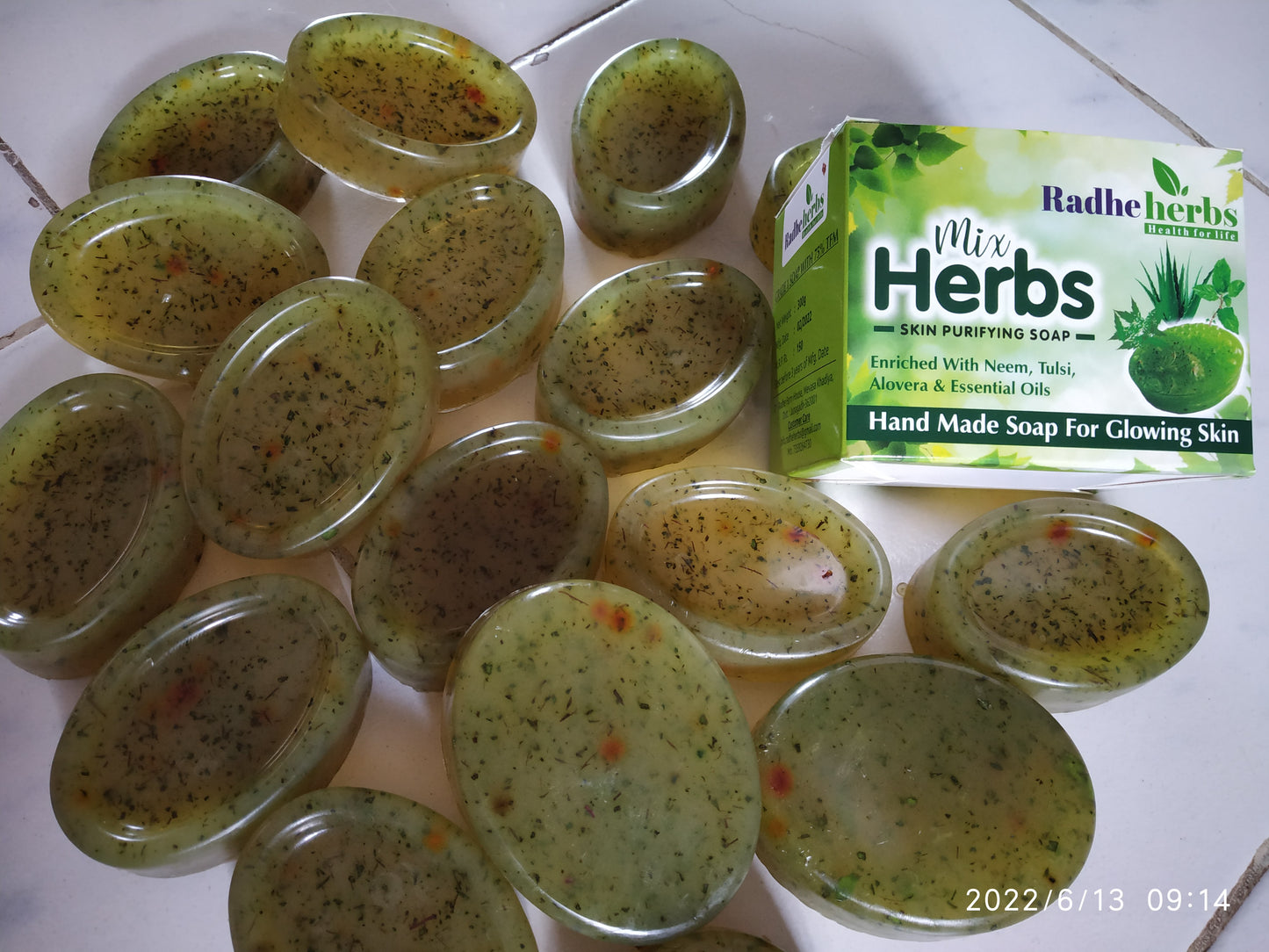 Mix Herbs Skin Purifying Soap (300g)