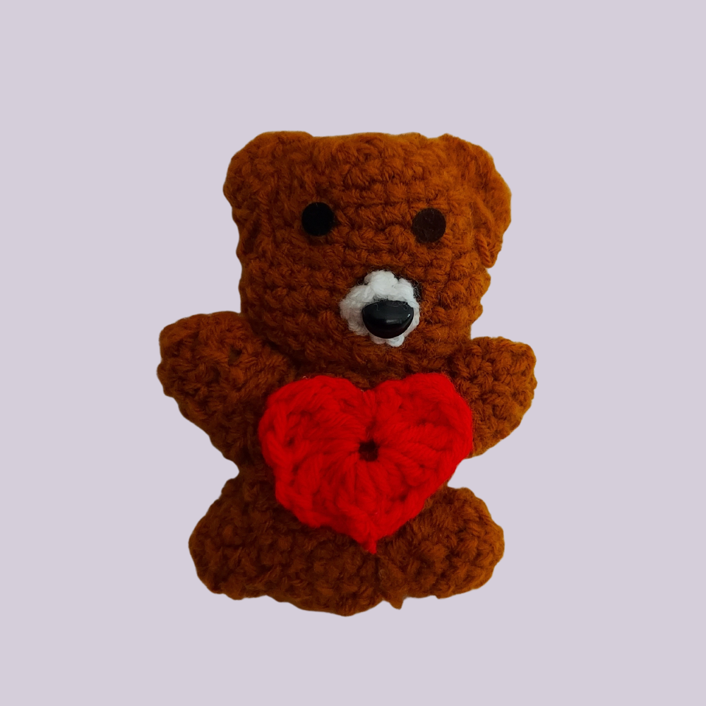 
                  
                    Handmade Crochet Teddy Bear
                  
                