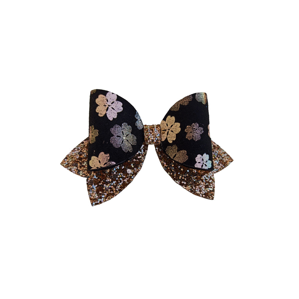 Party Bow - Black & Gold