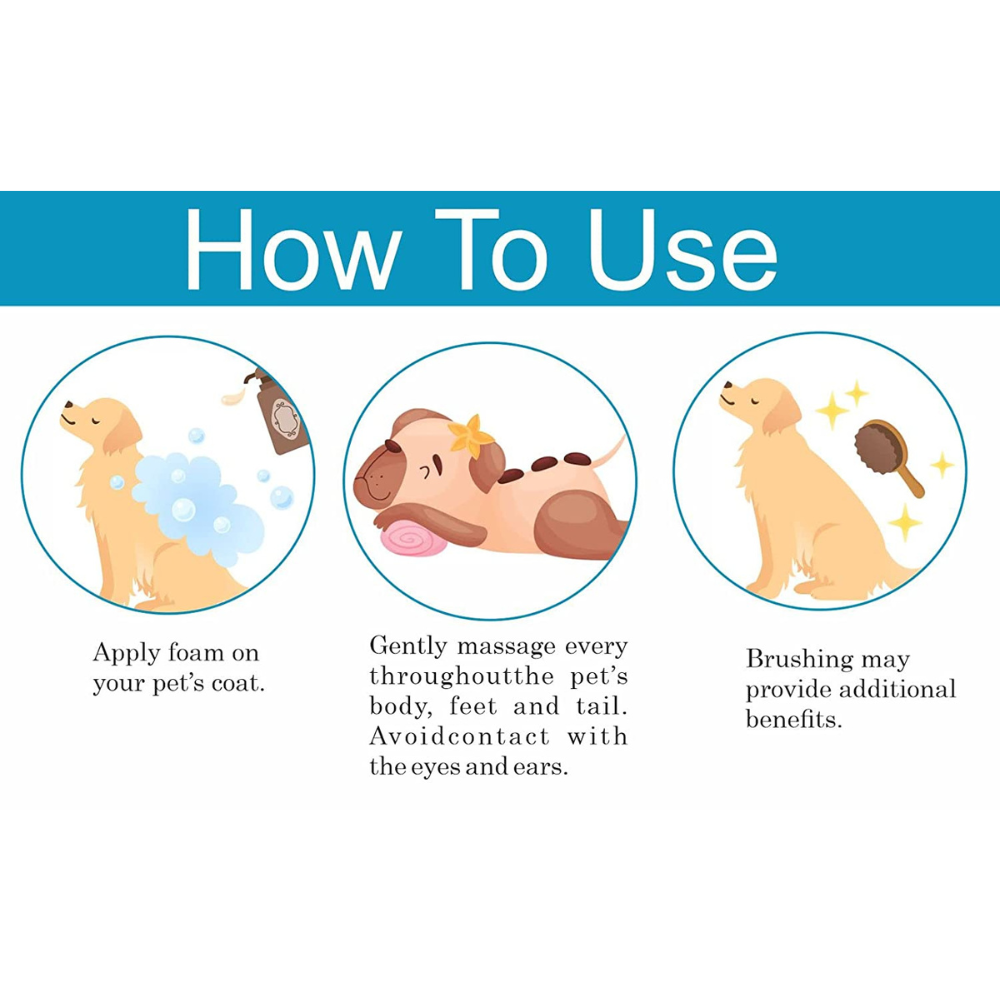 VetSafe Foam Shampoo (200ml)