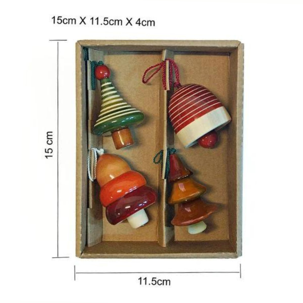 Fairkraft Creations Handcrafted Wooden Christmas Décor Yulets Collection