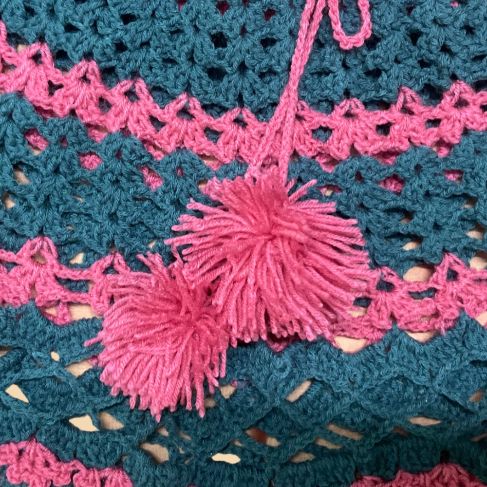 Handmade Quality Yarn Poncho