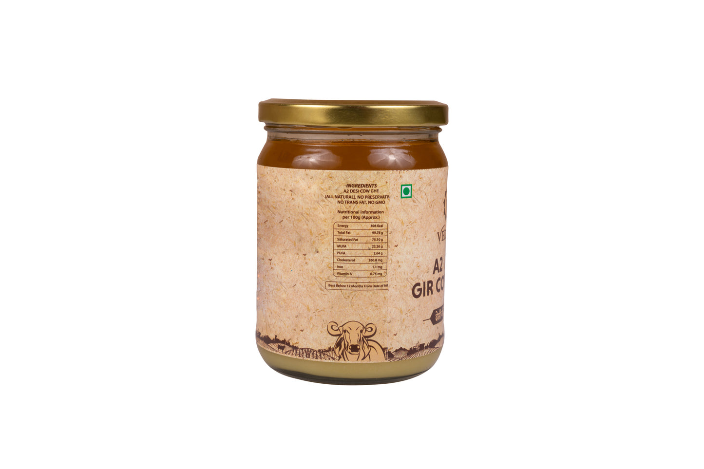 Vedaaz A2 Gir Cow Ghee (1 L)