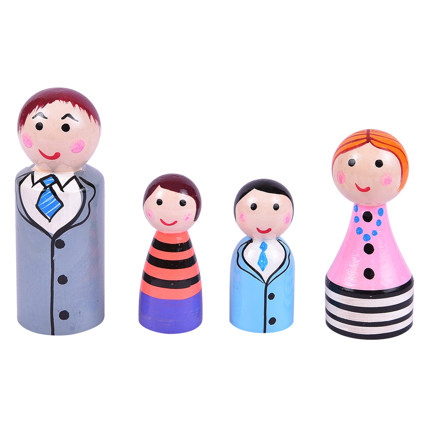 Diya's contemporary Family(Set of 4)