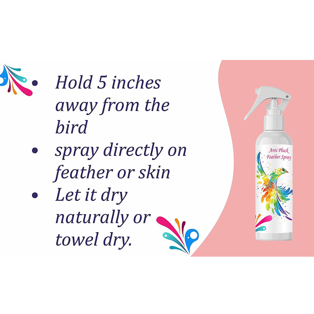 VetSafe Anti Pluck Feather Spray (200ml)