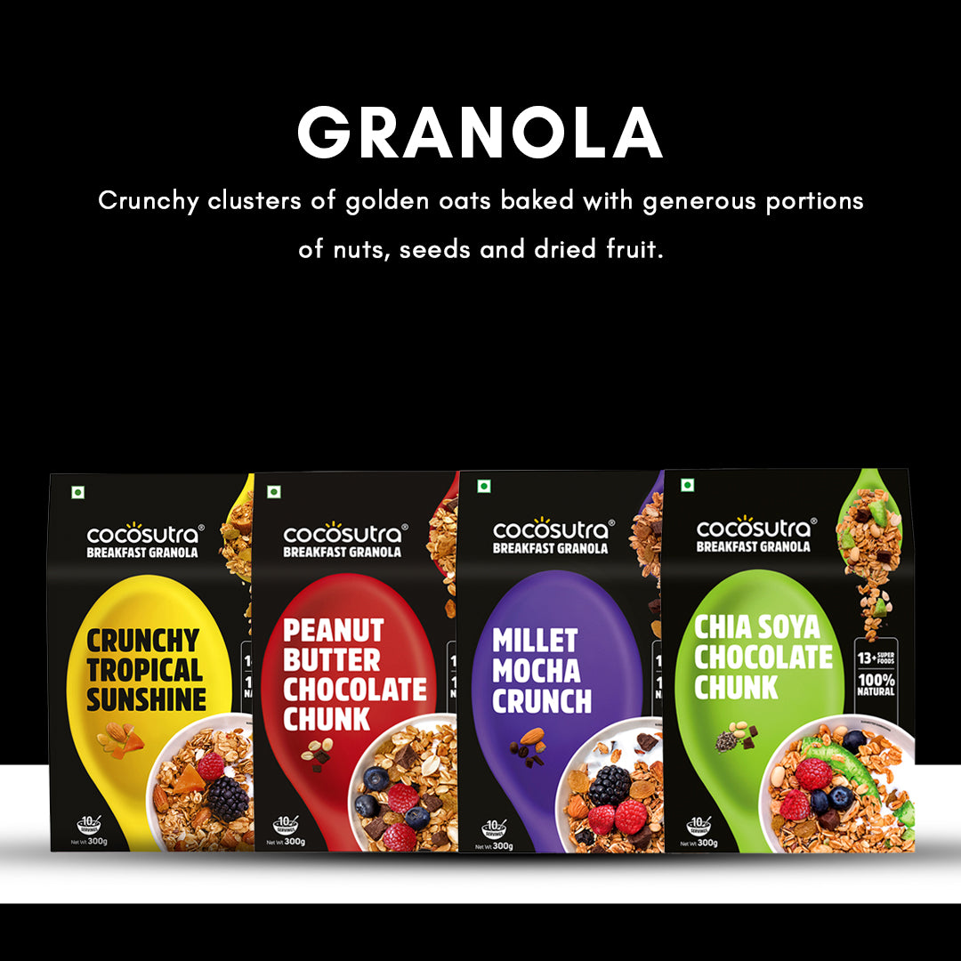 Cocosutra Granola - Peanut Butter Chocolate Chunk (300g)