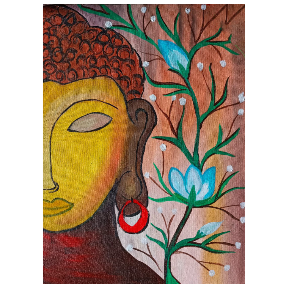 Buddha Oil Painting