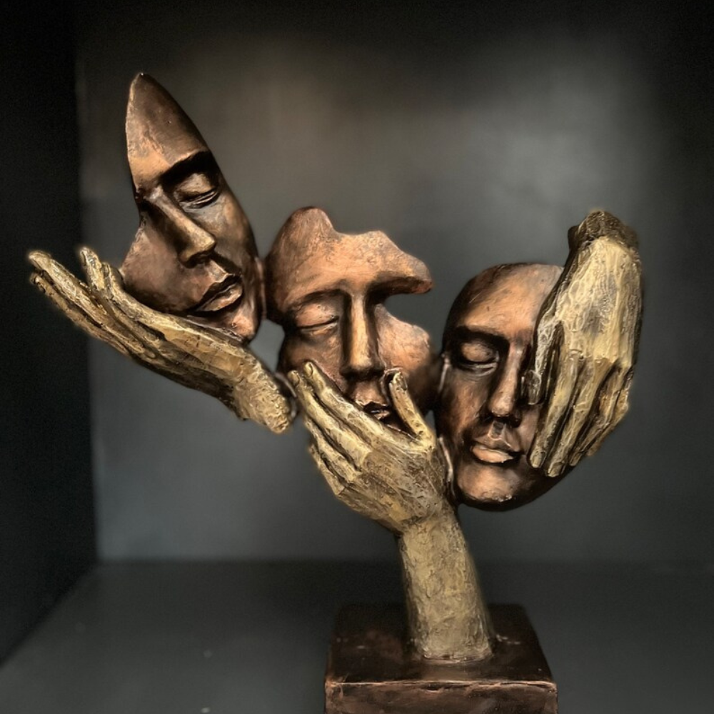 
                  
                    Hand-Face Statue (Modern-Art)
                  
                