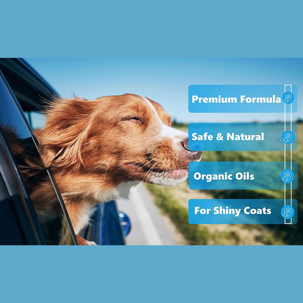 VetSsafe Massage Oil for Dogs Flea and Tick Control (200ml)