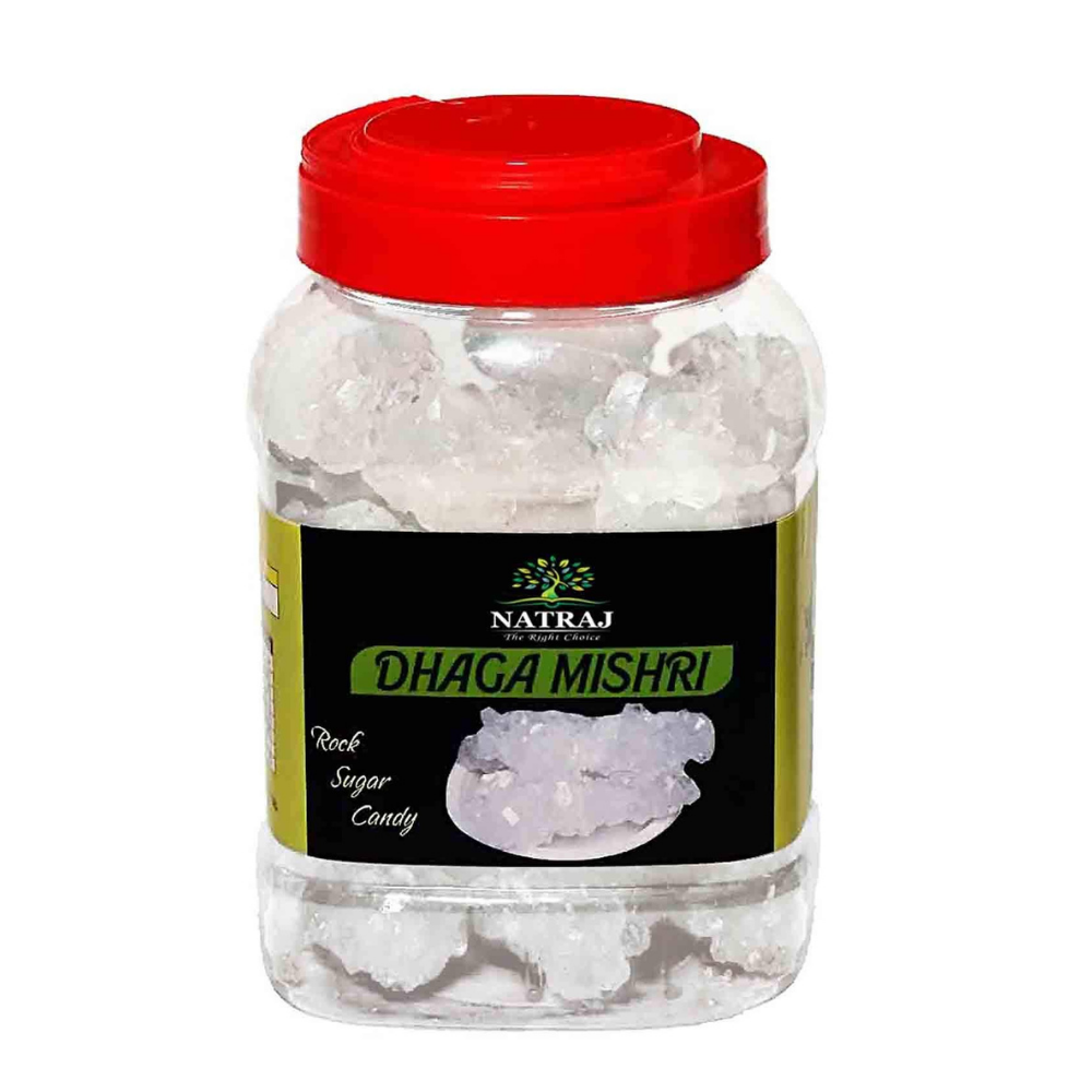 Natraj The Right Choice Dhaga Mishri/Thread Crystal Sugar / Kunja Mishri/Dora Mishri Sugar (700g)