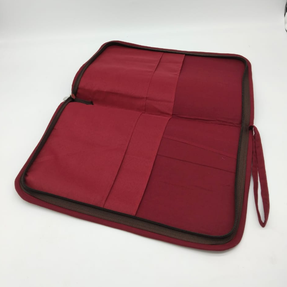 Handmade Madurkathi File Holder