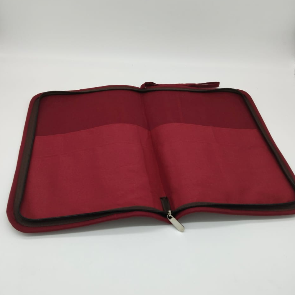 Handmade Madurkathi File Holder