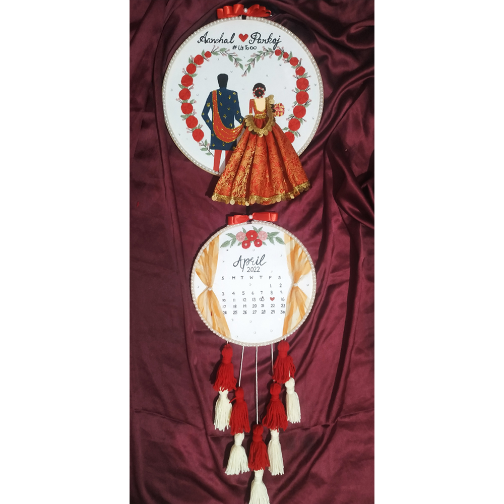 Double embroidery hoop