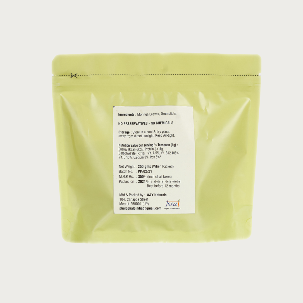Phulo Phalo Moringa Powder (100g)