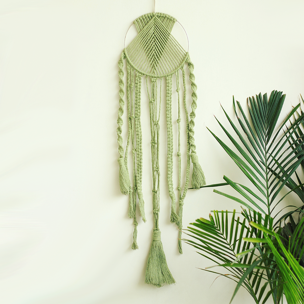 Enmeshed Macrame Dreamcatcher