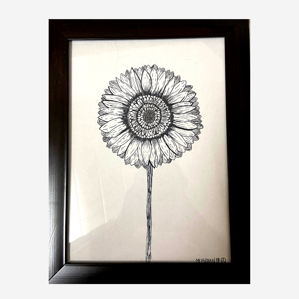 Mandala Floral Painting