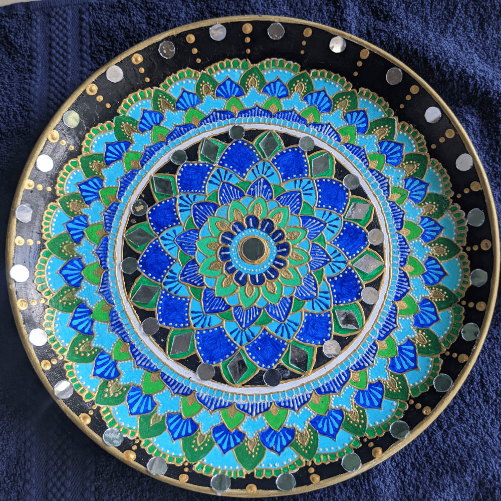 Mandala Wall Plate