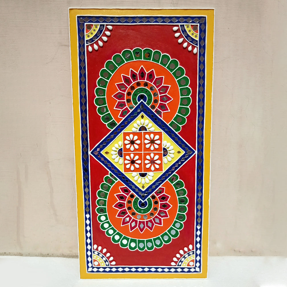 Lippan Wall Hanging (Blue)