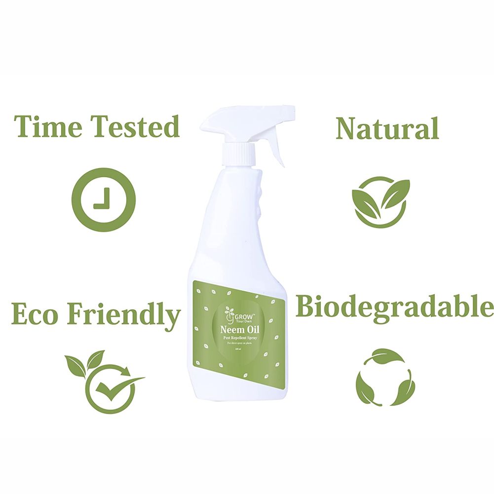 Natural Neem Oil Spray for Plant Pest Control (500ml)