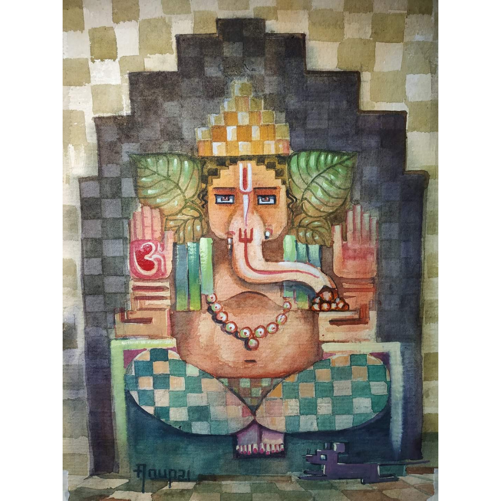 Lord Ganesha Painting
