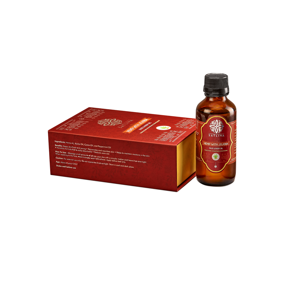 Hemo with Jojoba Face & Body Oil (100ml)