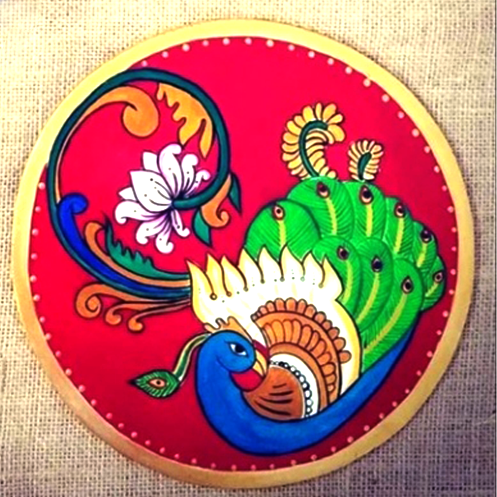 Wall Decor - Plate Painting (Set of 3)