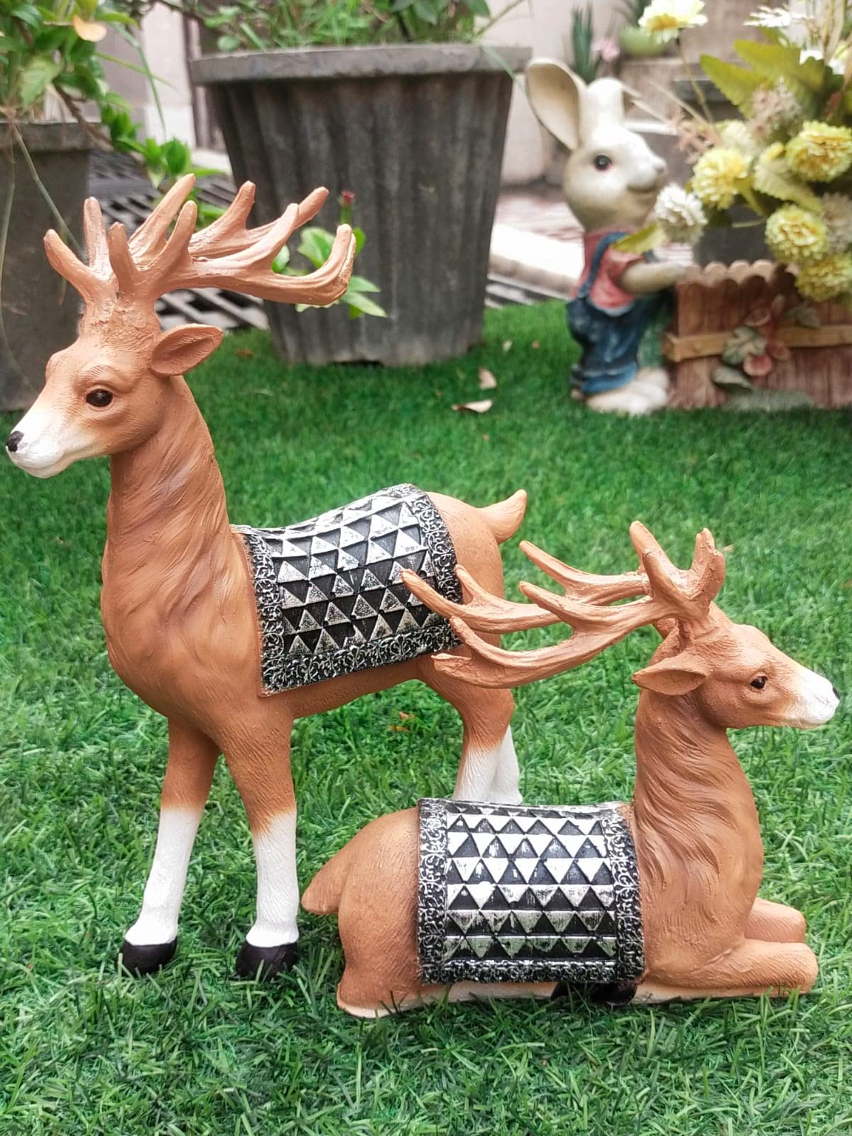 Deer Pair Showpieces (Set of 2)