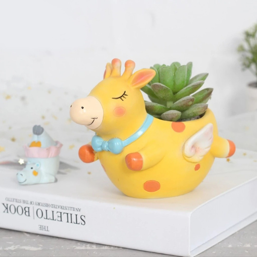 Wild Animals Planters/Pots (Set of 4)