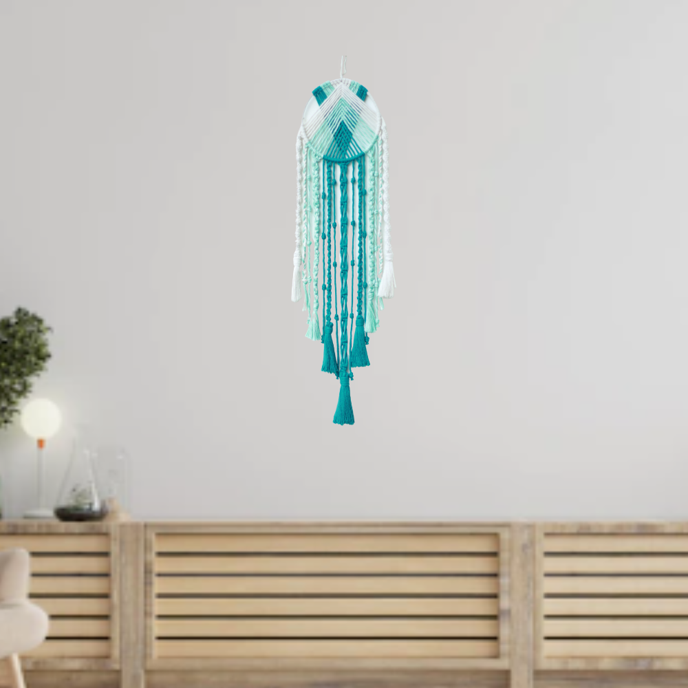 Tricolour Macrame Dreamcatcher
