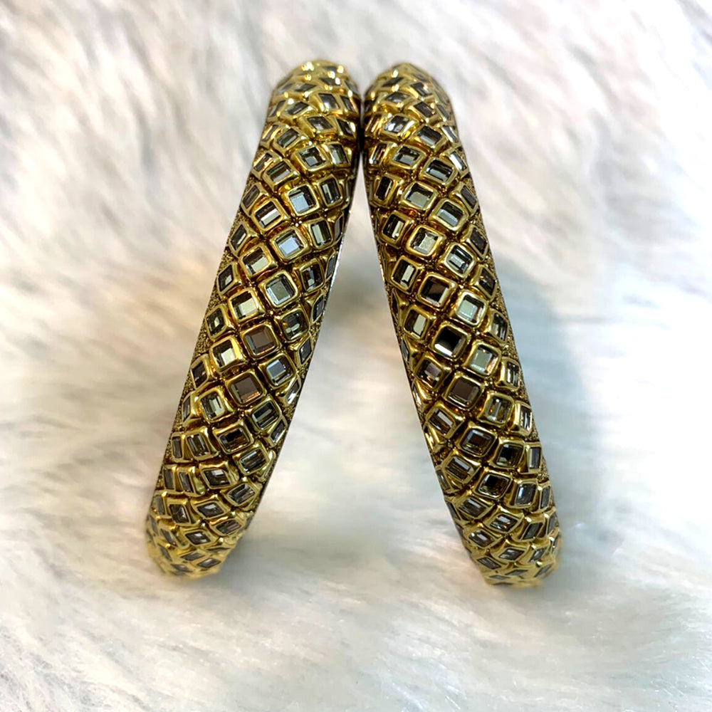 Patterned Kangan Bangles (Set of 2)