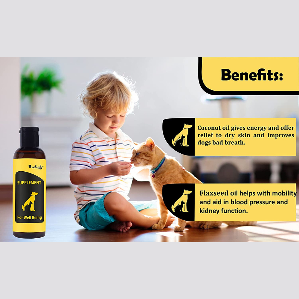 VetSafe Dog Supplement for Well Being (200ml)