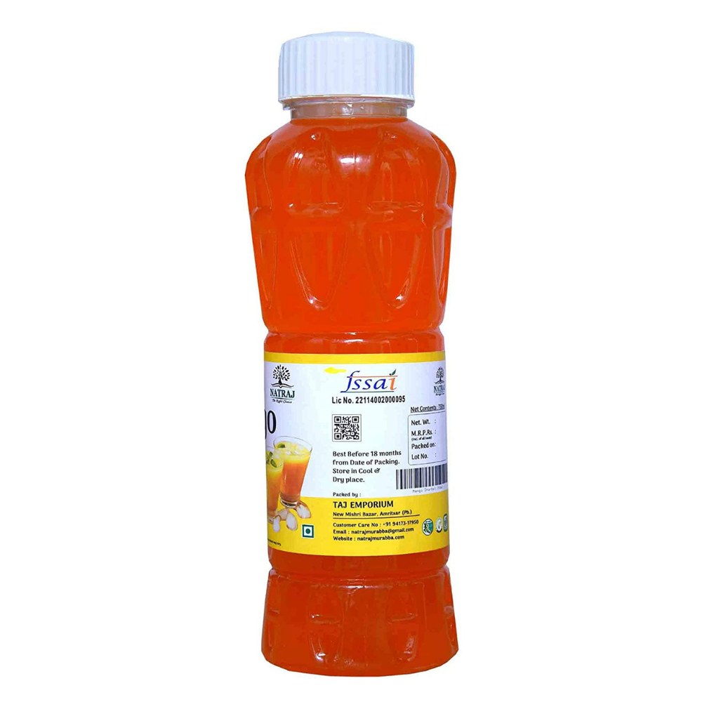 Natraj The Right Choice Mango Sharbat Syrup (750ml)