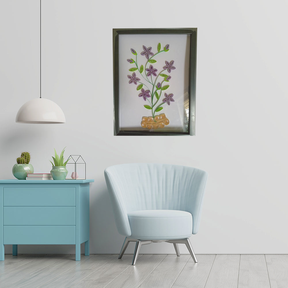 Quilling Art Flower Decor