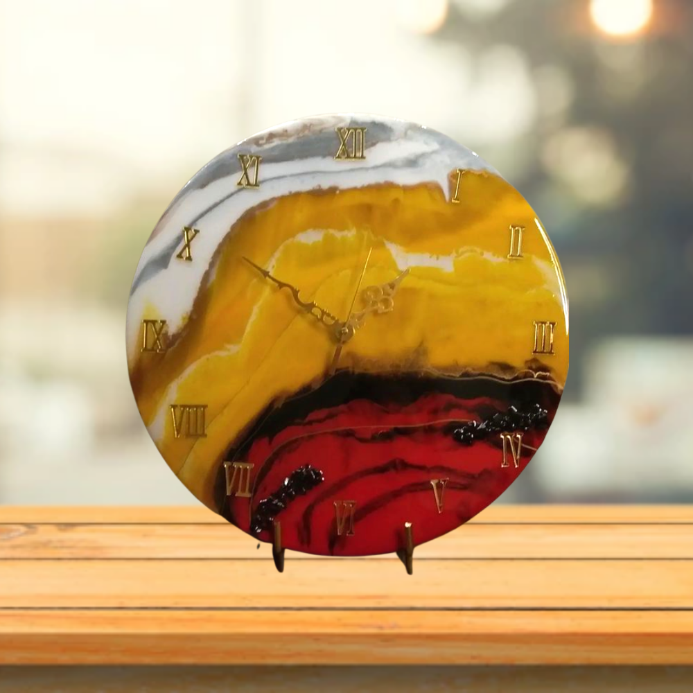 The Sunshine - Resin Wall Clock