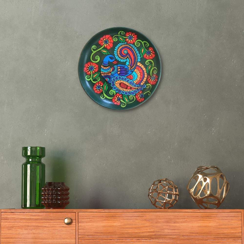 Kerela Mural Fusion Peacock