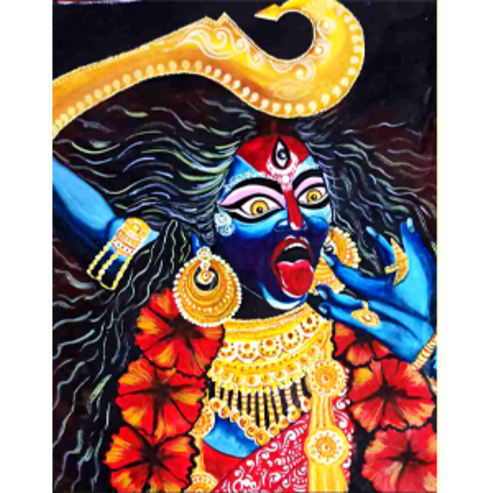 Kali Bengali Goddess Painting