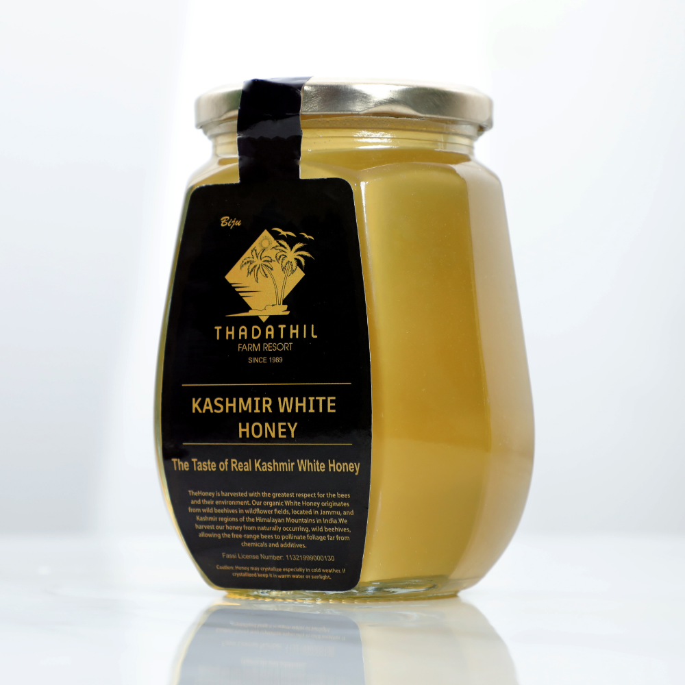 Organic Kashmir White Honey (1kg)