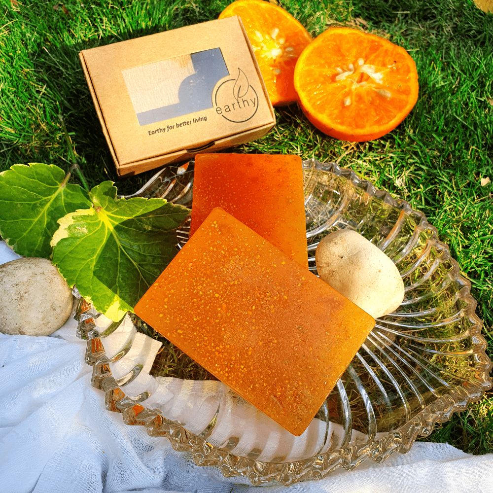 Earthy Organic Orange Soap (100g)