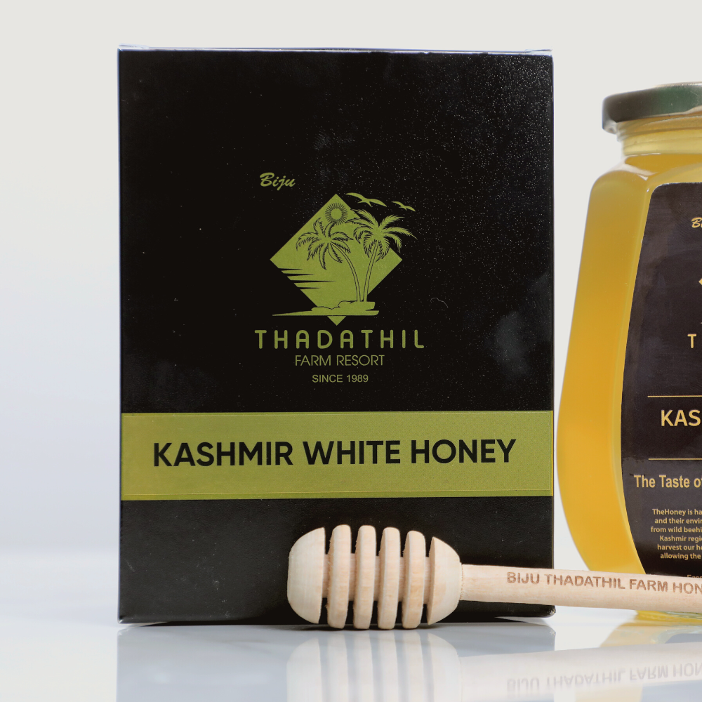 Organic Kashmir White Honey (1kg)