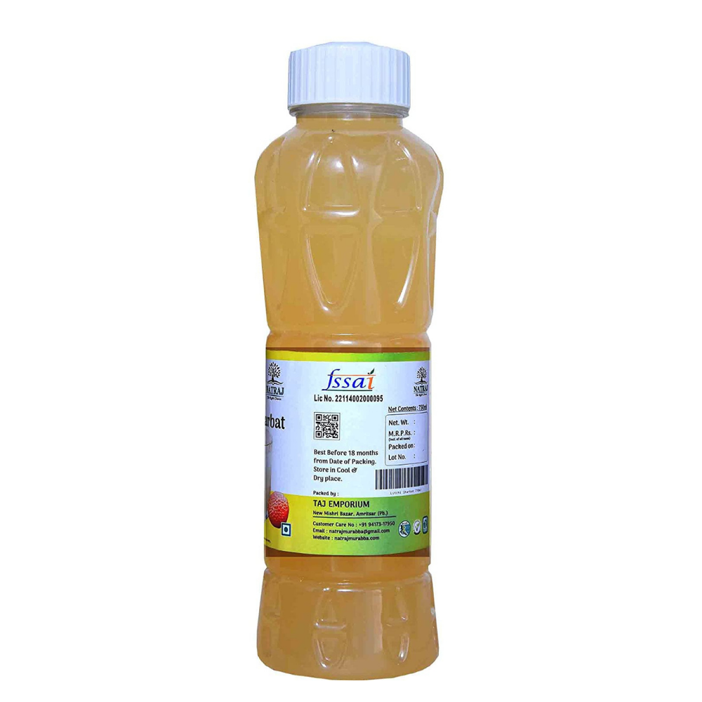 
                  
                    Natraj The Right Choice Litchi Sharbat Syrup (750 ml)
                  
                